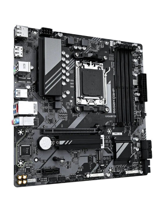 Placa Base Gigabyte B650M D3HP Socket AM5/ DDR5/ PCIe 4.0/ Micro ATX