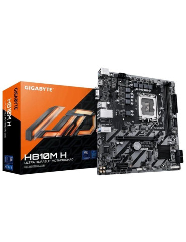 Placa Base Gigabyte H810M H Socket 1851/ DDR5/ PCIe 4.0/ Micro ATX