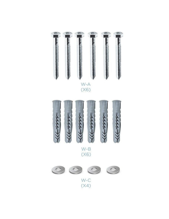 Soporte de Pared Fijo Inclinable TooQ LP42130T-B para TV de 60-100"/ hasta 130kg