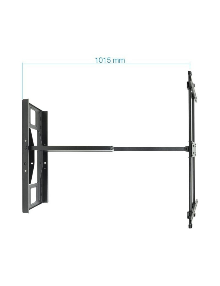 Soporte de Pared Orientable / Inclinable TooQ LP4380XL-B para TV de 43-80"/ hasta 50kg