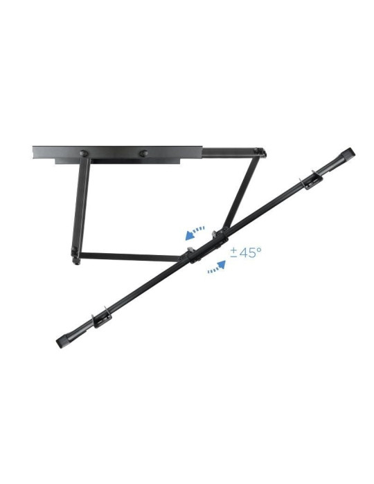 Soporte de Pared Giratorio/ Inclinable/ Nivelable TooQ LP75100TN-B para TV de 60-100"/ hasta 80kg