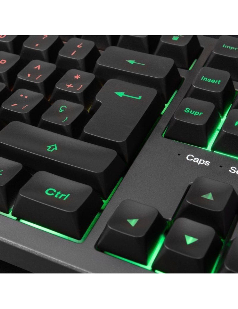 Teclado Gaming SemiMecánico Mars Gaming MK023