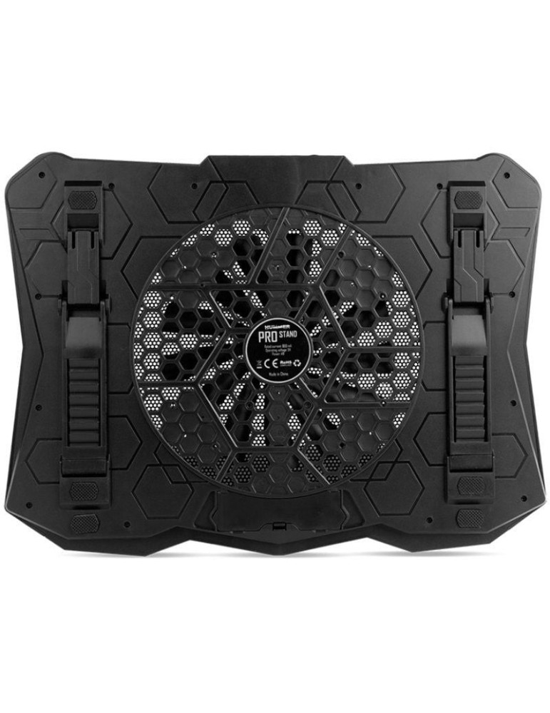 Soporte Refrigerante Nox Pro Stand para Portátiles hasta 17.3"/ Iluminación LED