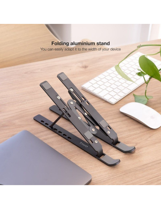 Soporte TooQ TQLRS0033-AL-G para Portátiles hasta 15"