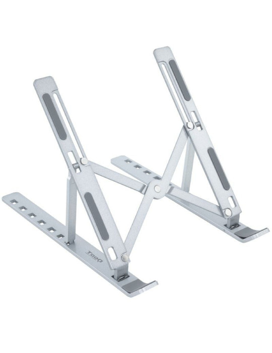 Soporte TooQ TQLRS0035-AL para Portátil/ Tablet hasta 15"/ Plata