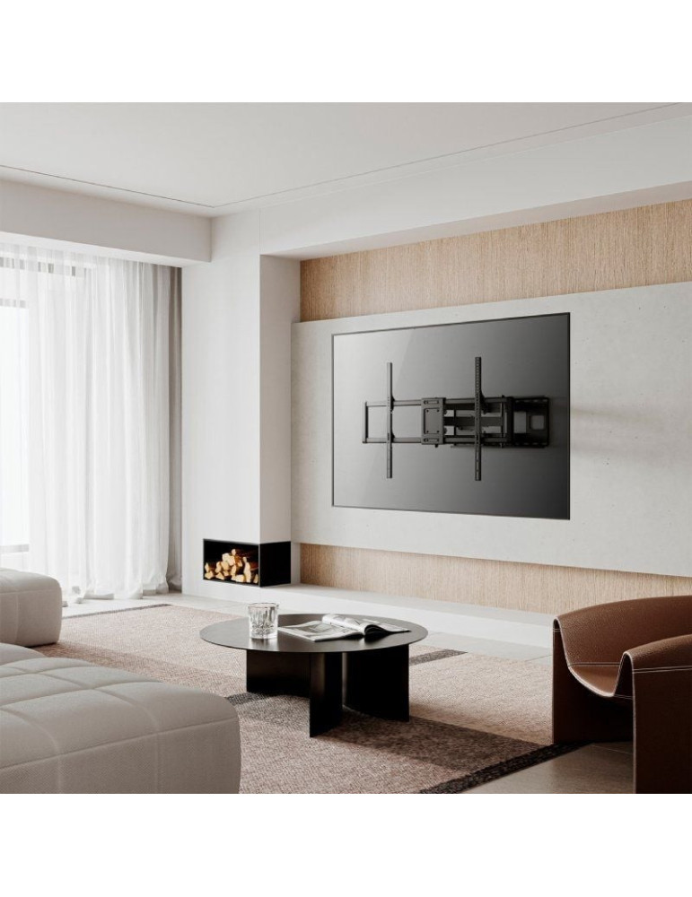 Soporte de Pared Giratorio/ Inclinable/ Nivelable Aisens WT120TSLE-163 para TV de 60-120"/ hasta 120kg