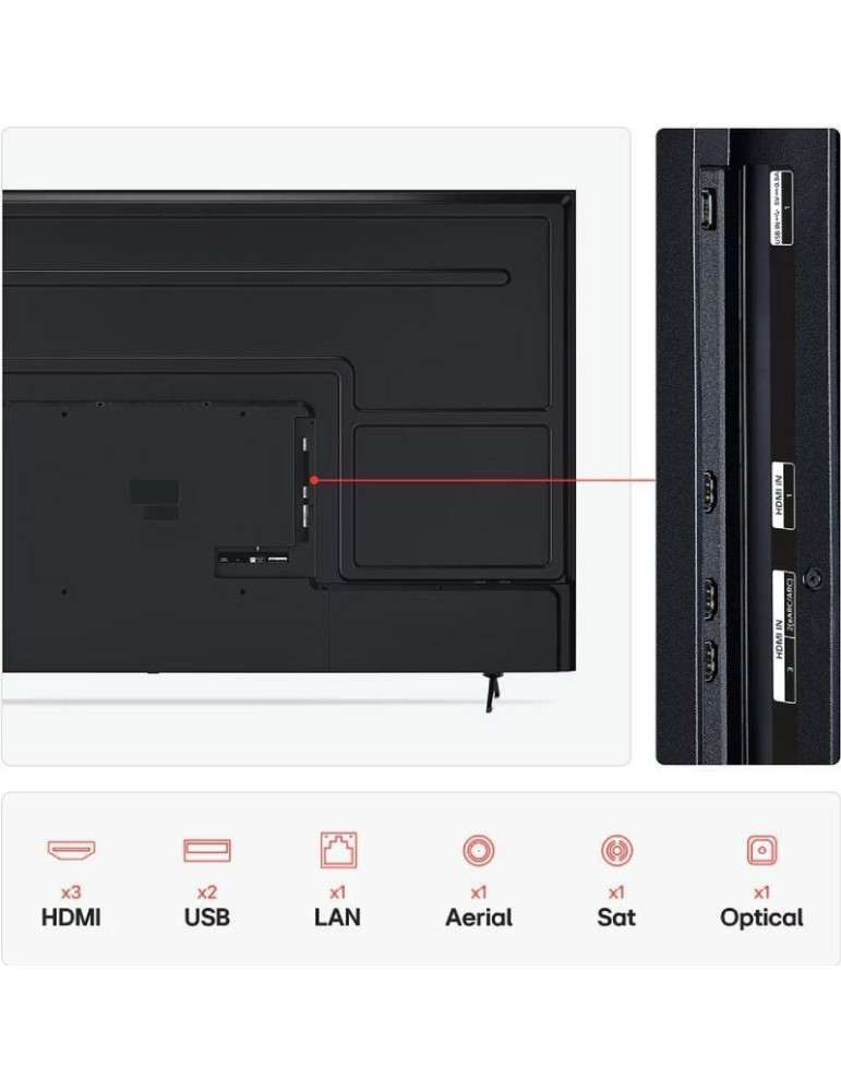 Televisor LG UHD 86UA75006LA 86"/ Ultra HD 4K/ Smart TV/ WiFi
