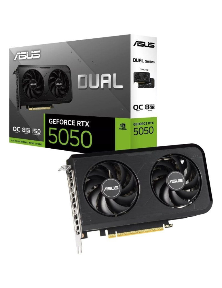 Tarjeta Gráfica Asus Dual GeForce RTX 5050 OC/ 8GB GDDR6