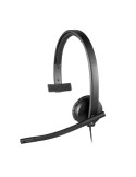 Auricular Logitech H570E/ con Micrófono/ USB/ Negro