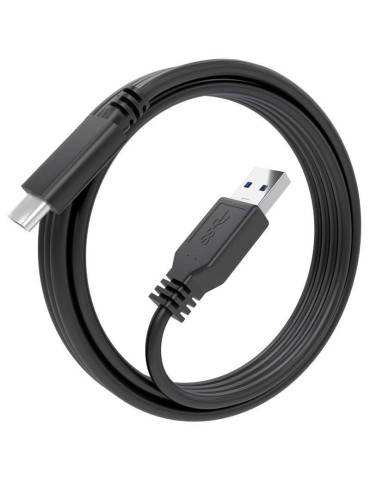 Cable USB 3.1 Tipo-C Aisens A107-0860/ USB Tipo-C Macho - USB Macho/ 10Gbps/ 2m/ Negro 2