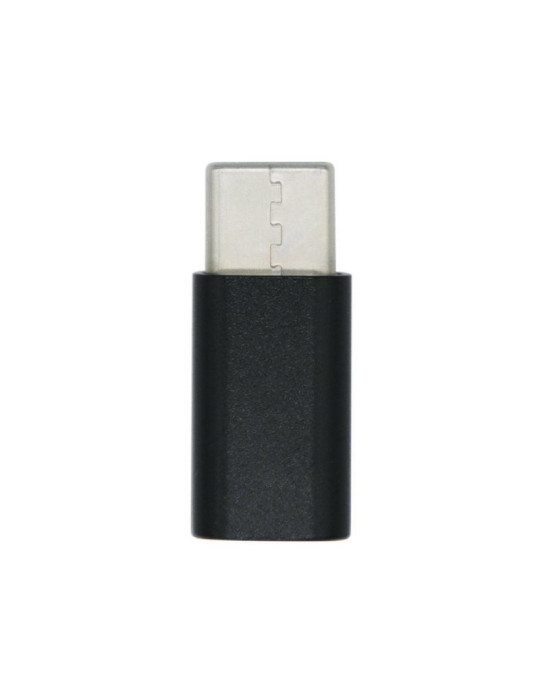 Adaptador USB 2.0 Tipo-C Aisens A108-0414/ USB Tipo-C Macho - Micro USB Hembra