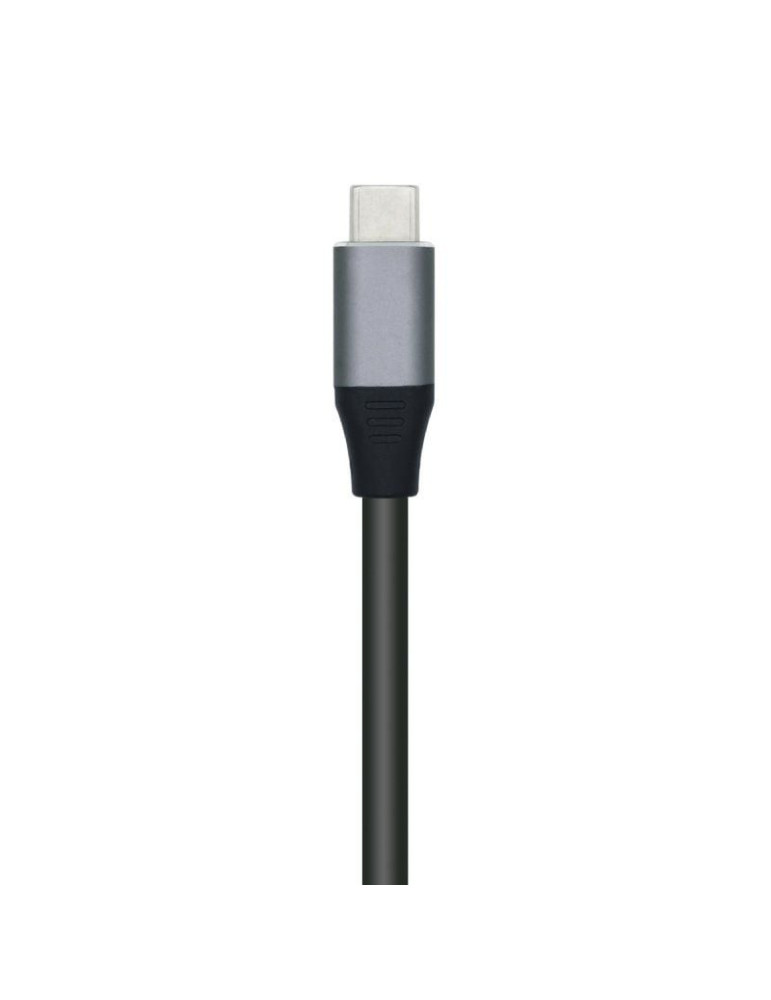 Hub USB Tipo-C Aisens A109-0508/ 4xUSB/ Gris