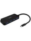 Hub USB Tipo-C Aisens A109-0715/ 4xUSB