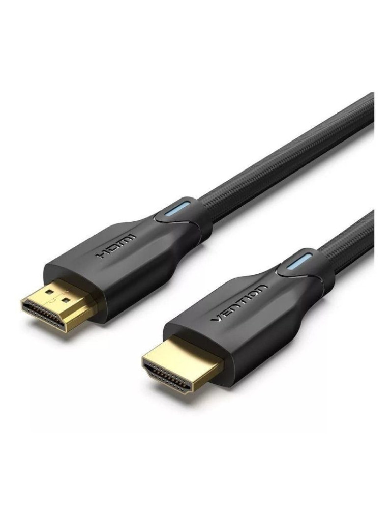Cable HDMI 2.1 8K Vention AAUBH/ HDMI Macho - HDMI Macho/ 2m/ Negro