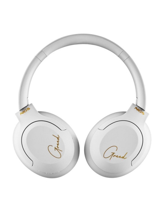 Auriculares Inalámbricos NGS Artica Greed/ con Micrófono/ Bluetooth/ Blancos