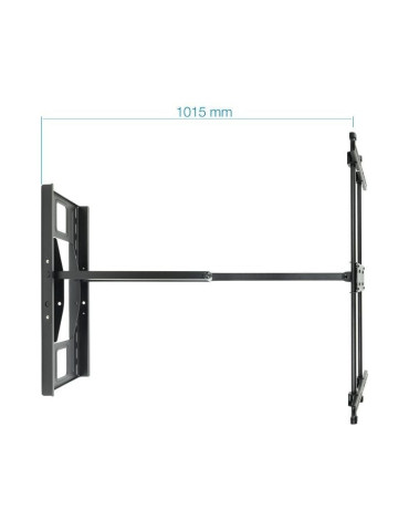 Soporte de Pared Orientable / Inclinable TooQ LP4380XL-B para TV de 43-80"/ hasta 50kg 2
