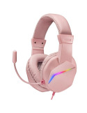 Auriculares Gaming con Micrófono Mars Gaming MH122/ Jack 3.5/ Rosas