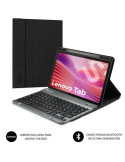 Funda con Teclado Subblim Shock Case Lenovo Tab 10.1" 2025/ Negra