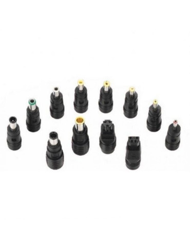 Cargador de Portátil TooQ TQLC-100BS01M/ 1xUSB/ 100W/ Manual/ 12 Conectores/ Voltaje 12-24V 2