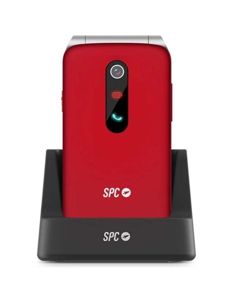 Teléfono Móvil SPC Stella 3 para Personas Mayores/ 4G/ Rojo