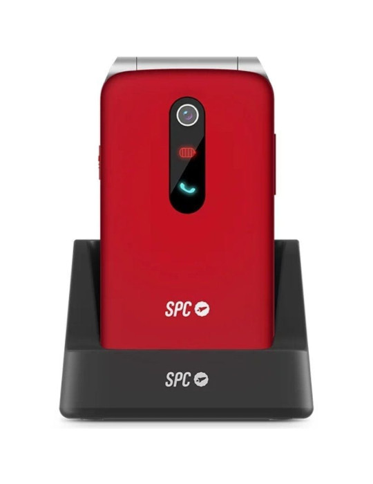 Teléfono Móvil SPC Stella 3 para Personas Mayores/ 4G/ Rojo