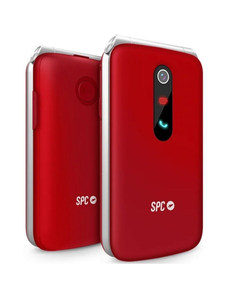 Teléfono Móvil SPC Stella 3 para Personas Mayores/ 4G/ Rojo