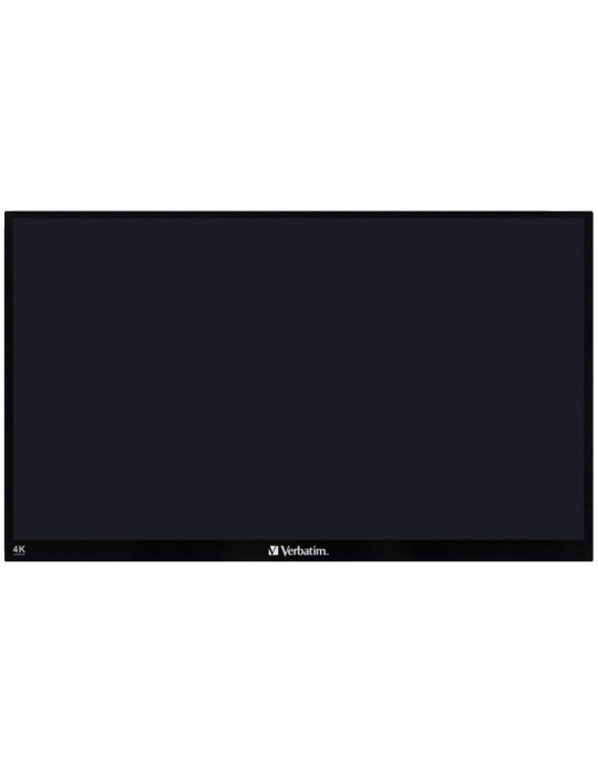 Monitor Portátil Táctil Verbatim PMT-17-4K 17.3"/ 4K/ Multimedia/ Negro