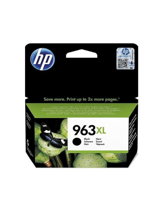 Cartucho de Tinta Original HP n 963 XL Alta Capacidad/ Negro