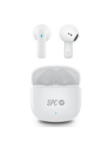 Auriculares Bluetooth SPC Zion 2 Play con estuche de carga/ Autonomía 7h/ Blancos