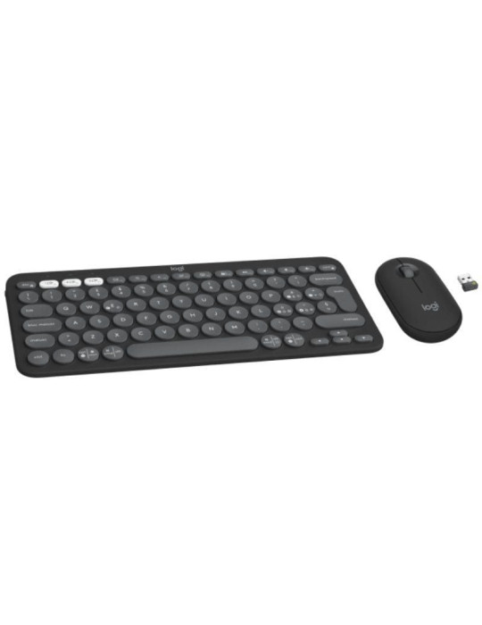 Teclado y Ratón Inalámbricos Logitech Pebble 2 Combo