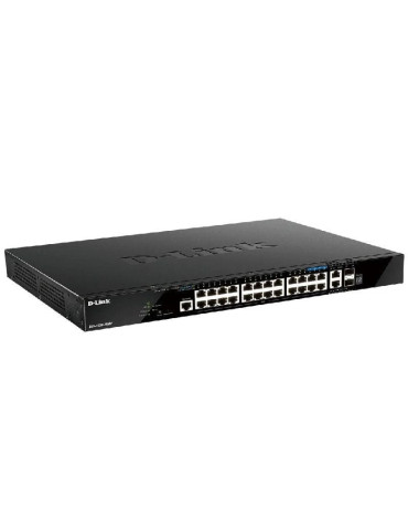 Switch Gestionable D-Link DGS-1520-28MP 28 Puertos/ RJ-45 10/100/1000/ SFP/ PoE