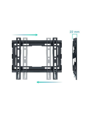 Soporte de Pared Fijo TooQ LP1043F-B para TV de 23-43"/ hasta 45kg 2