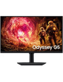 Monitor Gaming Samsung Odyssey G5 G50F S27FG506EU 27"/ QHD/ 1ms/ 180Hz/ IPS/ Regulable en Altura/ Negro