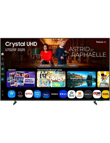 Televisor Samsung Crystal UHD U7025F TU43U7025FK 43"/ UltraHD 4K/ Smart TV/ WiFi