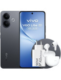 Smartphone Vivo V60 Lite 8GB/ 256GB/ 6.77"/ 5G/ Negro/ Incluye Cargador 90W y Buds