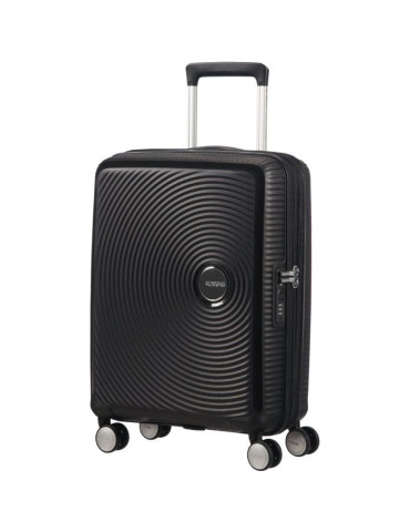 Maleta de Cabina American Tourister SoundBox Spinner 55cm/ 55x40x20cm/ 4 Ruedas/ Negra 2