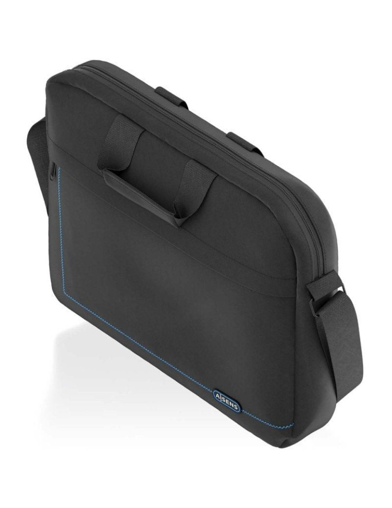 Maletín Aisens ASBG-BC022-BK para Portátiles hasta 15.6"/ Negro