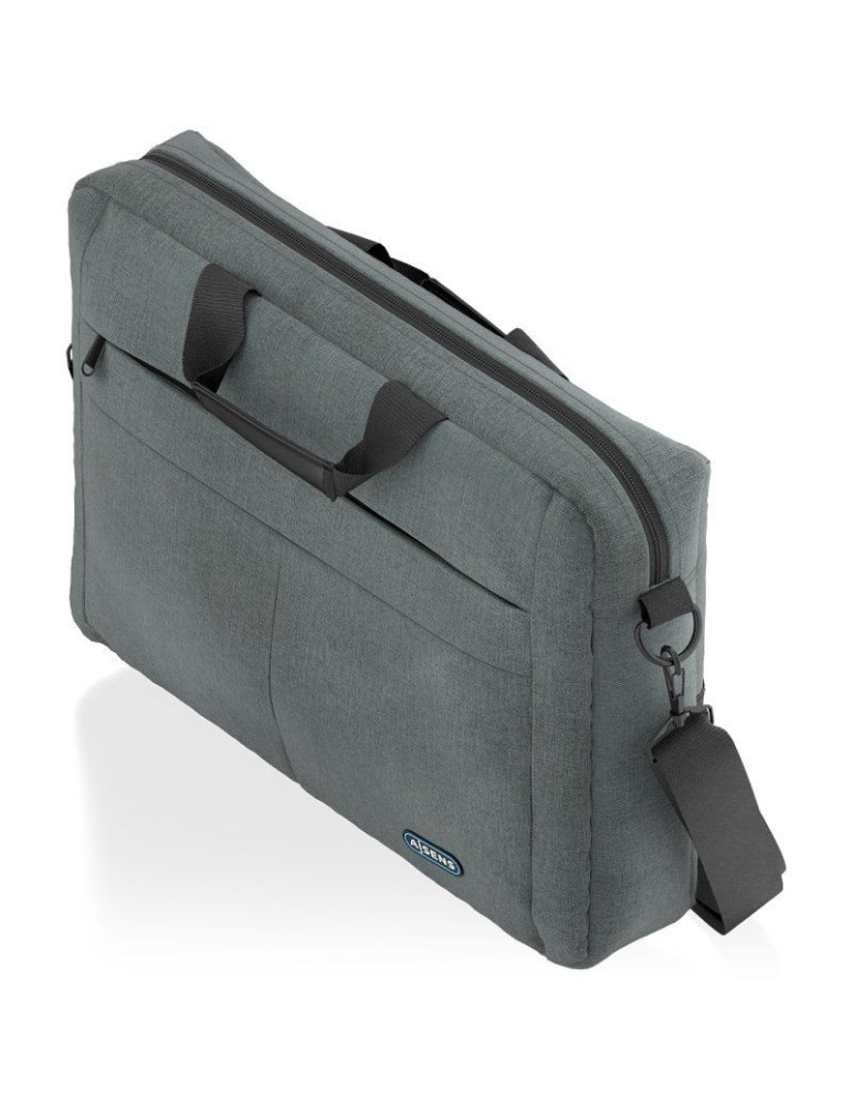 Maletín Aisens ASBG-BC025-GR para Portátiles hasta 15.6"/ Gris