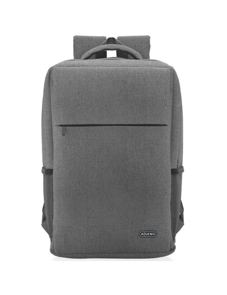 Mochila Aisens ASBG-BP081-GR para Portátiles hasta 17"/ Gris