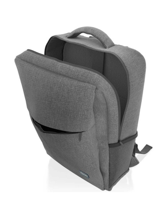 Mochila Aisens ASBG-BP081-GR para Portátiles hasta 17"/ Gris