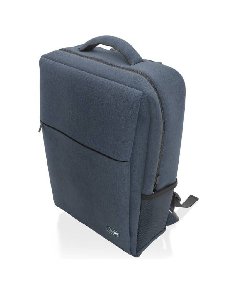 Mochila Aisens ASBG-BP082-BL para Portátiles hasta 17"/ Azul
