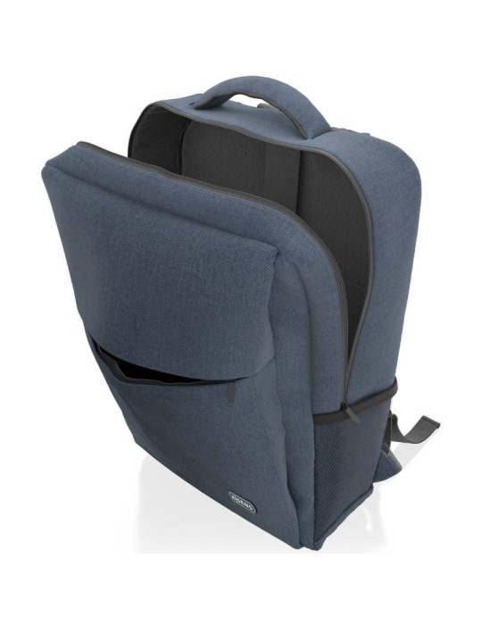 Mochila Aisens ASBG-BP082-BL para Portátiles hasta 17"/ Azul