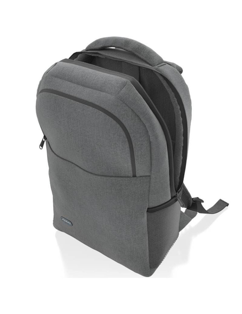 Mochila Aisens Premium ASBG-BP083-GR para Portátiles hasta 15.6"/ Gris