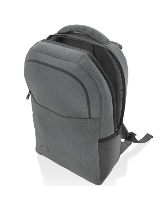 Mochila Aisens Premium ASBG-BP083-GR para Portátiles hasta 15.6"/ Gris