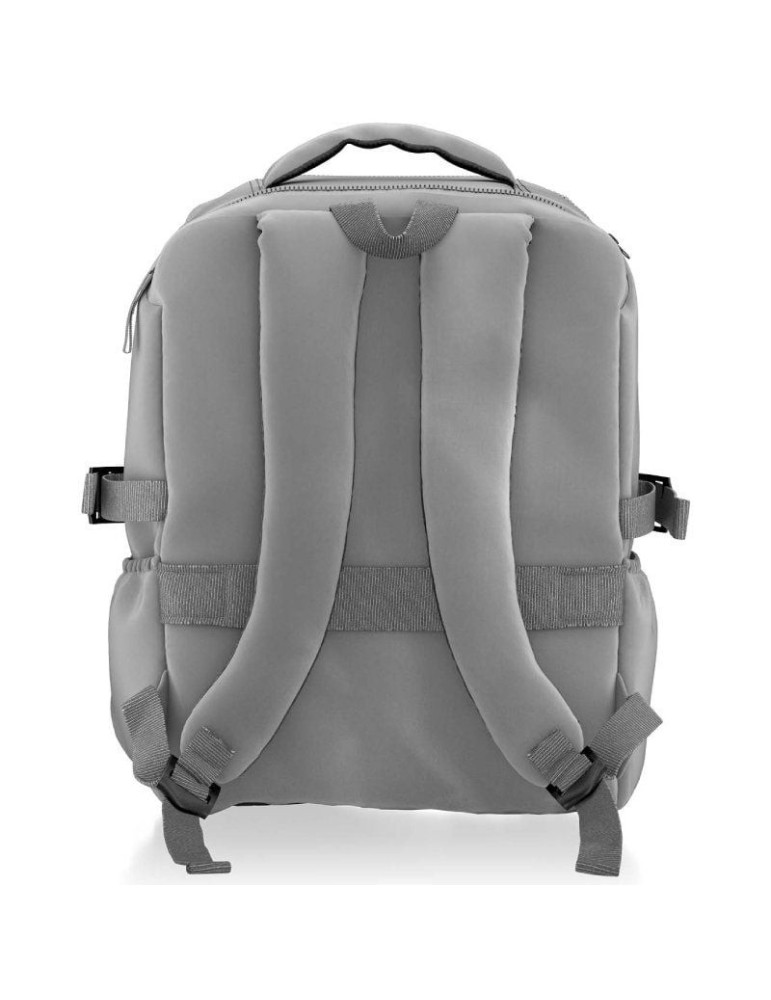 Mochila Aisens ASBG-BP087-GR para Portátiles hasta 15.6"/ Impermeable/ Gris