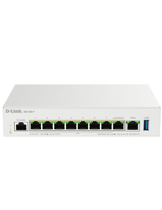 Router VPN/Firewall/Switch D-Link DBR-600-P/E/ 9 Puertos