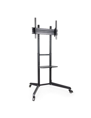 Soporte de Suelo Inclinable con Ruedas TooQ FS1170M-B para TV de 37-70"/ hasta 50kg