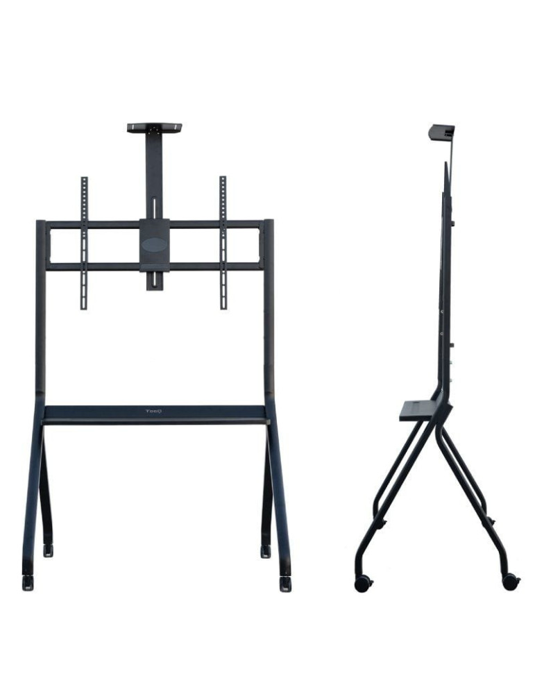 Soporte de Suelo con Ruedas TooQ FS20208M-B para TV de 55-100"/ hasta 120kg