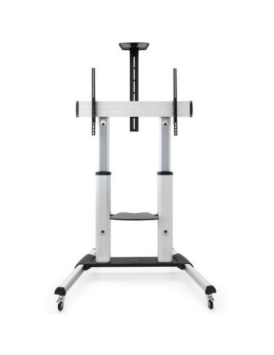 Soporte de Suelo Inclinable/ Ajustable con Ruedas TooQ FS20300M-B para TV de 60-100"/ hasta 100kg