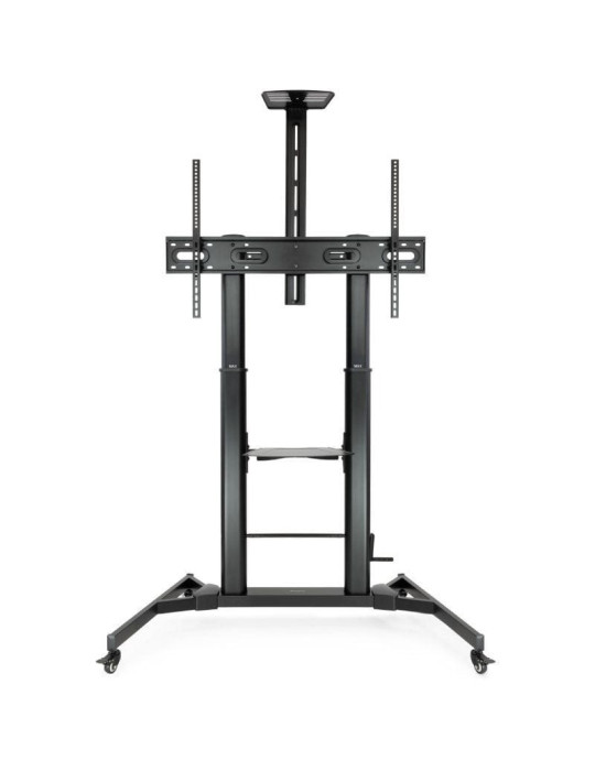 Soporte de Suelo Inclinable/ Ajustable con Ruedas Tooq FS20400HM-B para TV de 60-100"/ hasta 100kg